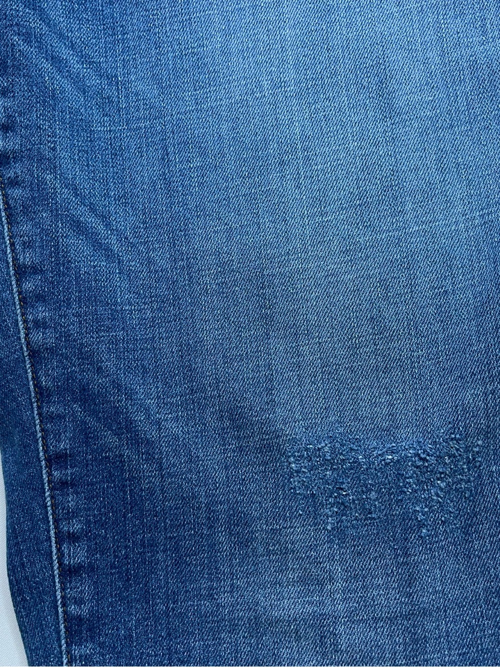 Eileen Fisher Organic Cotton Blue Jeans Womens Size 8 Stretch Denim 32x29 USA - Picture 5 of 14